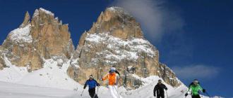 Валь ди фасса лучший горнолыжный курорт италии